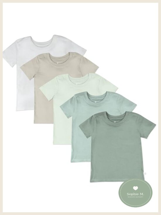 Other - 10 Pack Cotton Short Sleeve Baby Toddler Tees